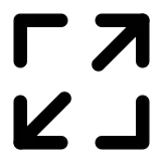Full Screen Two SVG Icon